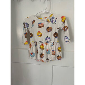 Angel Dear donut skirted bodysuit